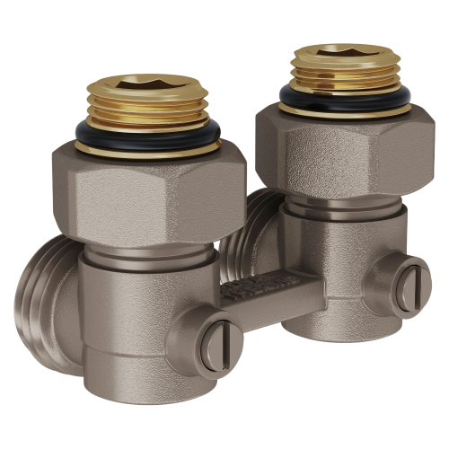 Узел нижнего подключения угловой 1/2"х3/4"EK ROYAL THERMO