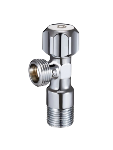 Вентиль ручной НР/НР  1/2"х1/2" мини-ручка, для сантех. приборов ZEGOR /80/1 шт.уп./