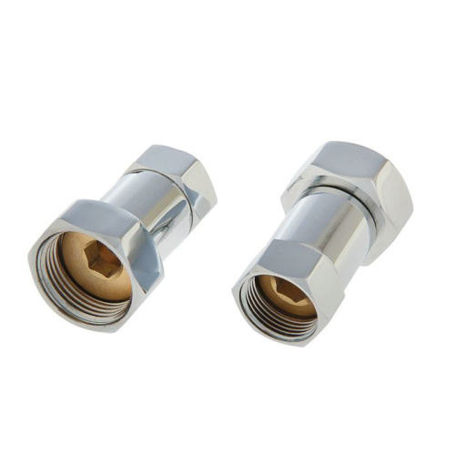 Соединители ВР/ВР  3/4"х 1/2" для полотенцесушителя