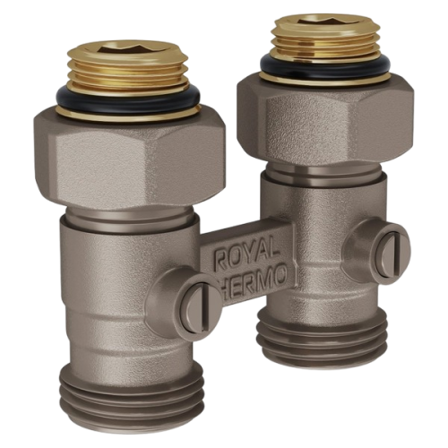 Узел нижнего подключения прямой 1/2"х3/4"EK ROYAL THERMO
