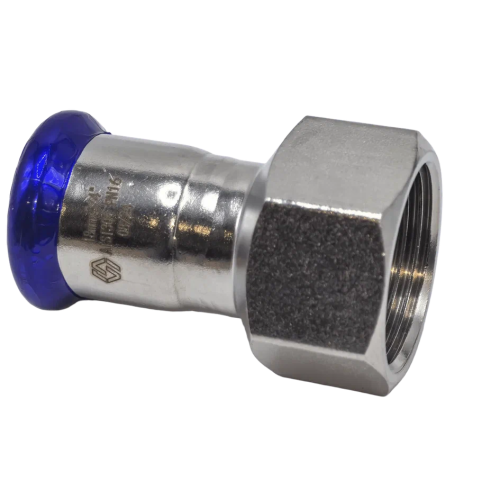 Пресс-муфта ВР из нержавеющей стали MVI 22х3/4 М 250/10
