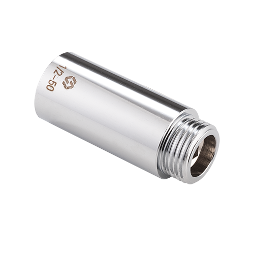 Удлинитель латунный ВР/НР  3/4"x 40 мм MVI (хром)