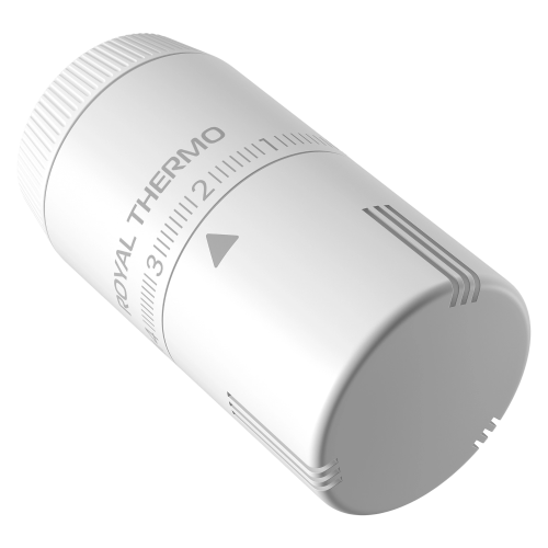 Термоголовка жидкостная М30х1,5 мм Design ROYAL TERMO (белый)