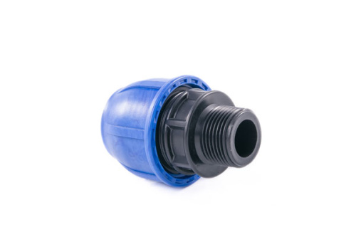 Муфта компрессионная НР  63х1.1/2" PN16 ПНД /15 шт.уп/