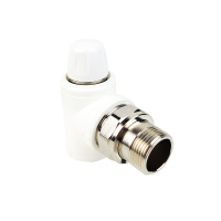 Запорный клапан (угловой) PPR НР 20х1/2" RTP /90/15 шт.уп/