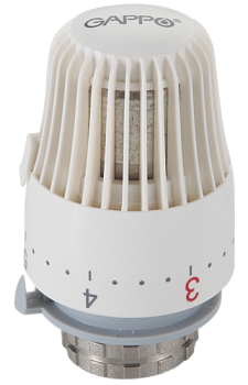 G452 Термоголовка жидкостная М30*1,5 мм 6.5-28°C GAPPO /80/10 шт.уп/