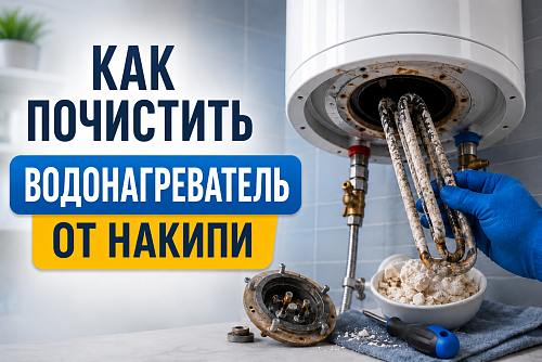 Как почистить водонагреватель от накипи