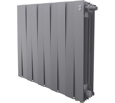 Радиатор биметаллический 300/100 мм  4 секции PianoForte/VDR/Silver Satin ROYAL THERMO