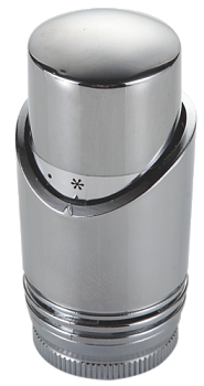 G456 Термоголовка жидкостная М30*1,5 мм 6.5-28°C GAPPO (silver) /80/10 шт.уп/