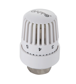 G451 Термоголовка жидкостная М30*1,5 мм 6.5-28°C GAPPO /80/10 шт.уп/
