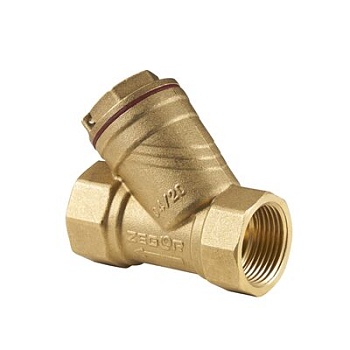 Фильтр грубой очистки ВР  1/2" ZEGOR (косой) /150/25 шт.уп/