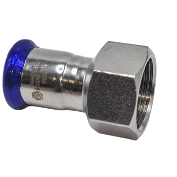 Пресс-муфта ВР из нержавеющей стали MVI 22х3/4 М 250/10