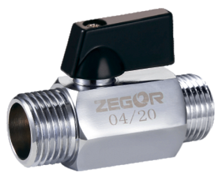 Кран шаровой Мини НР/НР 1/2" ZEGOR /200/50 шт.уп/