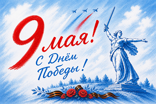 С праздником! С Днём Великой Победы!