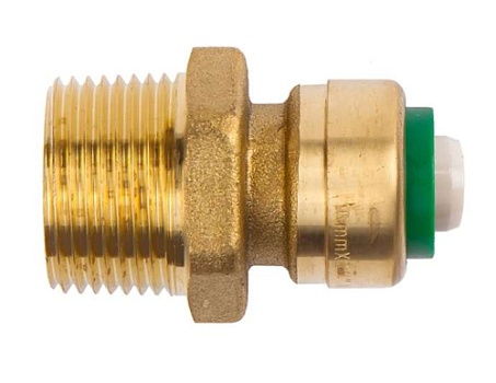 Соединитель с наружной резьбой Arrowhead Push 16mmx1/2"
