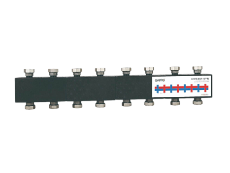 Коллектор G1.1/2" на 8 выходов в теплоизоляции GAPPO