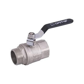 Кран шаровый полнопроходной ВР/НР 1.1/2" ручка сталь GAPPO