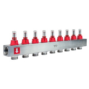 Комплект для теплого пола 1"х3/4" 9 вых Профи